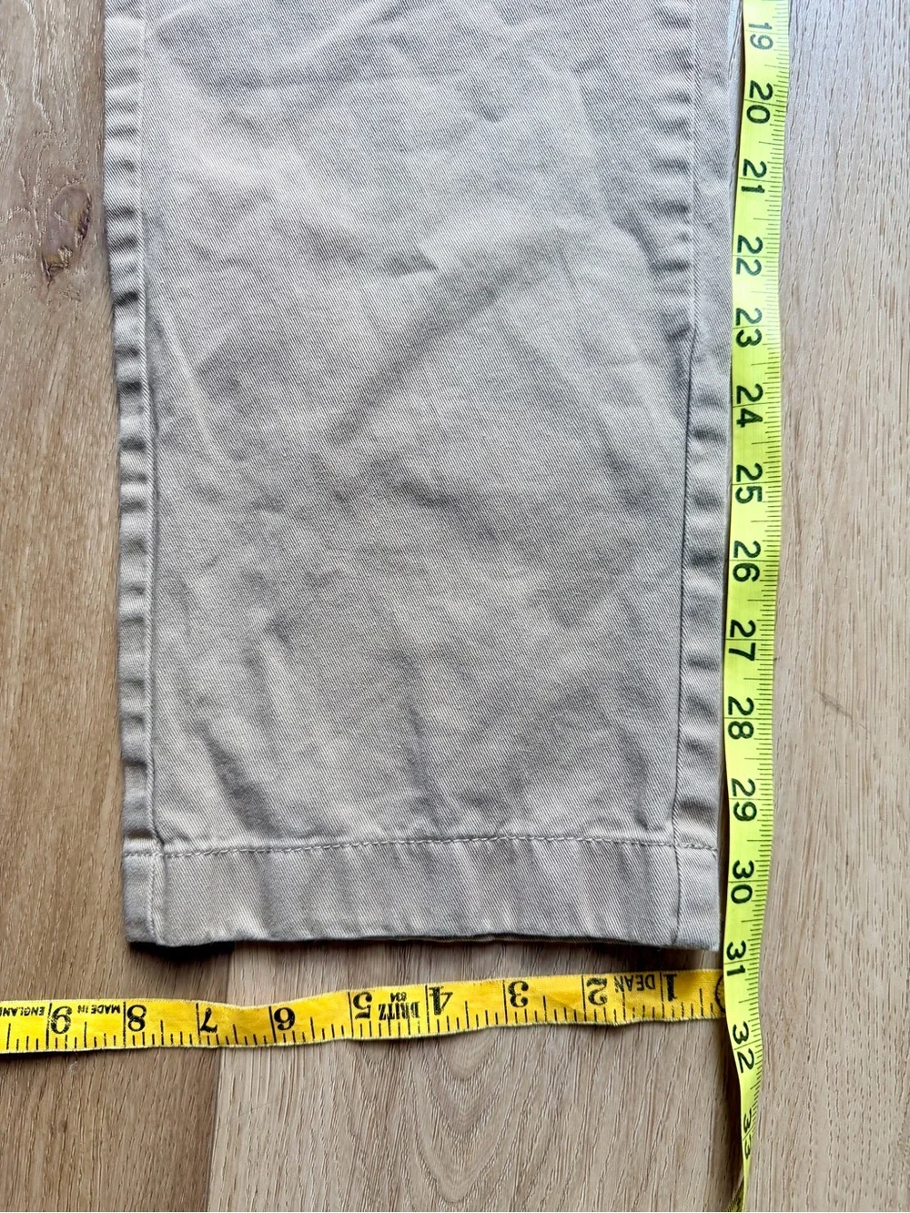 J.Crew The Sutton Khaki Chino Pants 33x32